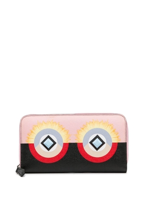 Fendi Pre-Owned 2010-2020 Monster Zip Around Wallet long wallets - Pink