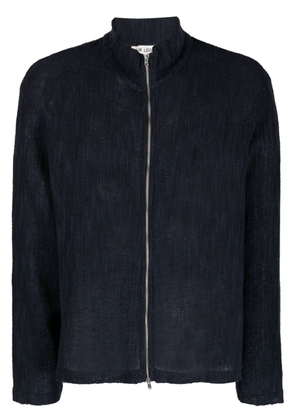 OUR LEGACY high-neck zip-up cardigan - Blue