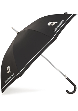 Karl Lagerfeld large K/Ikonik 2.0 umbrella - Black
