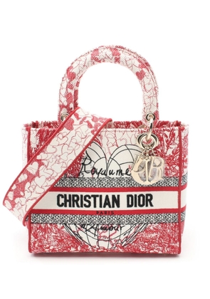 Christian Dior Pre-Owned 2020s medium Lady D-Lite handbag - White