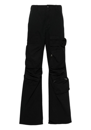 MM6 Maison Margiela cargo straight trousers - Black