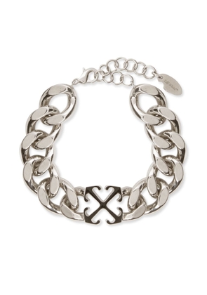 Off-White Arrow chain bracelet - Silver
