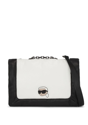 Karl Lagerfeld Ikonik Puffy crossbody bag - White