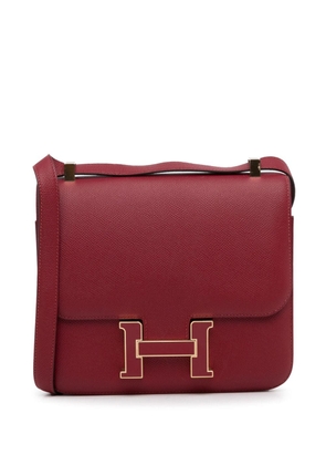 Hermès Pre-Owned 2017 Epsom Constance 24 crossbody bag - Red