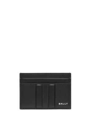 Bally logo-print leather cardholder - Black