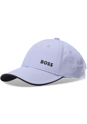 BOSS logo-lettering baseball cap - Purple