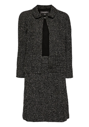 CHANEL Pre-Owned 1990-2000s tweed skirt suit - Black