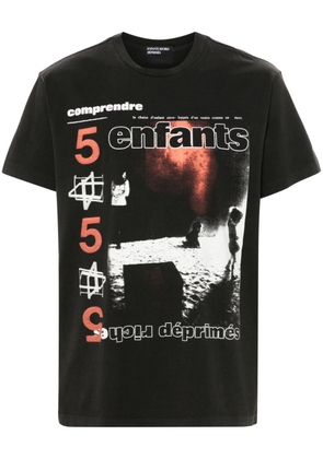 Enfants Riches Déprimés graphic-print cotton T-shirt - Black