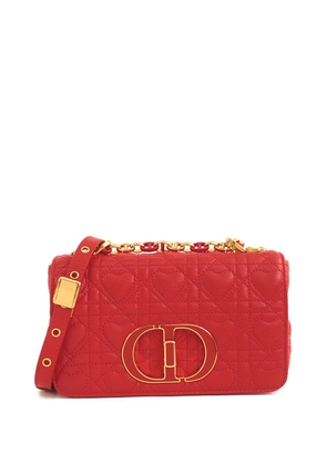 Christian Dior Pre-Owned 2021 Small Dioramour Cannage Caro crossbody bag - Red