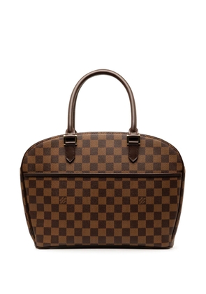 Louis Vuitton Pre-Owned 2004 Damier Ebene Sarria Horizontal handbag - Brown