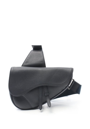 Christian Dior Pre-Owned 2010s Saddle shoulder bag - Blue