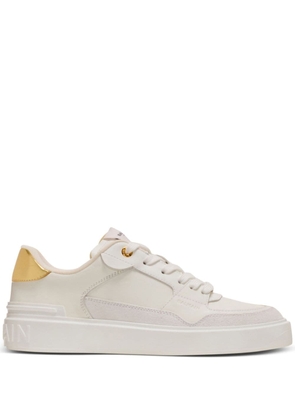 Balmain B-Court Flip leather sneakers - White