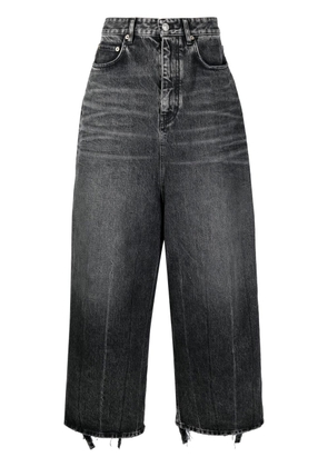 Balenciaga low crotch jeans - Black
