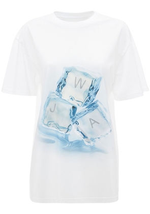 JW Anderson ice cube-print T-shirt - White