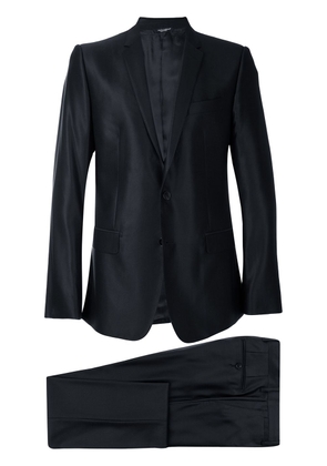 Dolce & Gabbana single-breasted stretch-wool suit - Grey