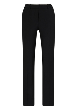 BOSS mid-rise slim-cut trousers - Black