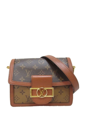 Louis Vuitton Pre-Owned 2020 Monogram Reverse Mini Dauphine crossbody bag - Brown