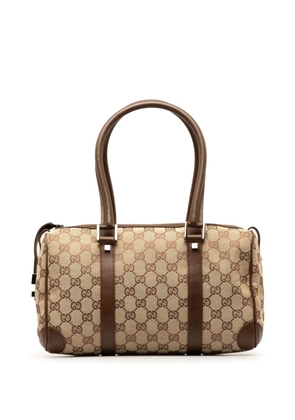 Gucci Pre-Owned 2000-2015 GG Canvas boston bag - Brown