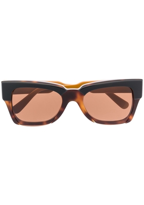Marni Eyewear tortoise shell frame sunglasses - Brown