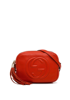 Gucci Pre-Owned 2016-2023 Small Leather Soho Disco crossbody bag - Red