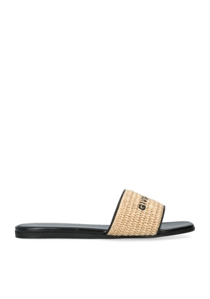 Givenchy Raffia 4G Sandals