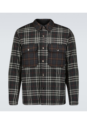 Burberry Holton checked overshirt