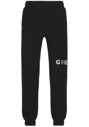 Givenchy Slim Fit Jogging Sweatpants in Black - Black. Size L (also in S).