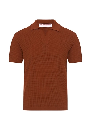 Orlebar Brown Knitted Roddy Polo Shirt