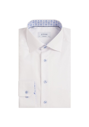 Eton Cotton Bandana Contrast Shirt