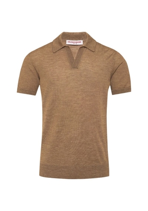 Orlebar Brown Merino-Linen Horton Polo Shirt