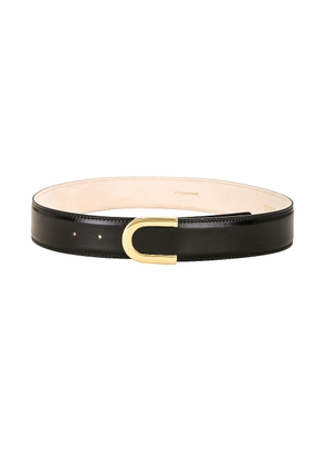 DEHANCHE Clip Belt in Black & Gold - Black. Size XS (also in ).