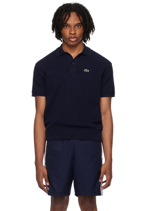 Lacoste Navy Relaxed-Fit Polo