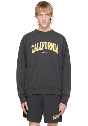 Sporty & Rich Gray 'California' Sweatshirt