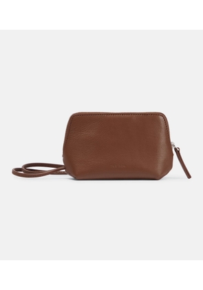 The Row Owen leather pouch