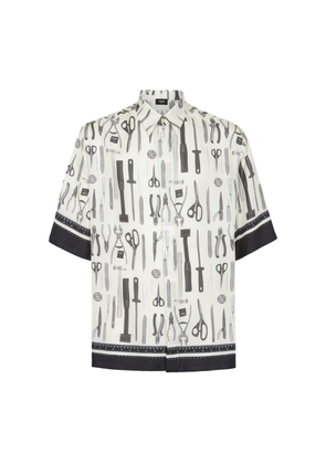 Fendi All-Over Graphic Printed Short-Sleeved Shirt