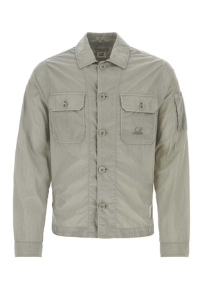 C.p. Company Grey Nylon Shirt