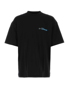 Vetements Black Cotton Oversize T-Shirt