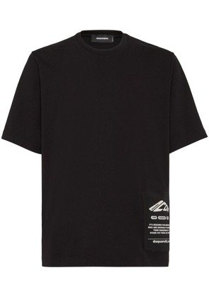 Dsquared2 graphic-print cotton T-shirt - Black