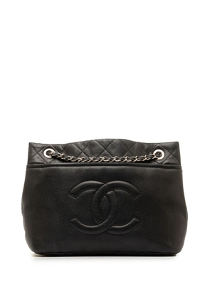 CHANEL Pre-Owned 2010-2011 Timeless CC Caviar Soft Shopping tote bag - Black
