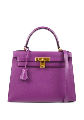 Hermès Pre-Owned 2019 Kelly 28 handbag - Purple