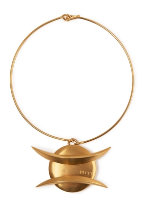 PUCCI round pendant necklace - Gold