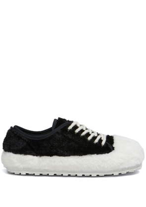 Marni Teddy lace-up sneakers - Black