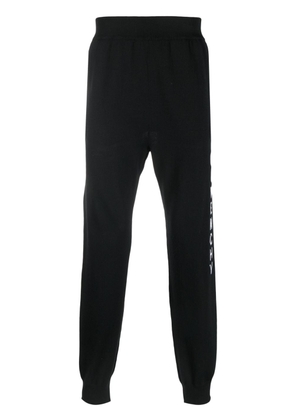 Givenchy intarsia-knit logo track pants - Black