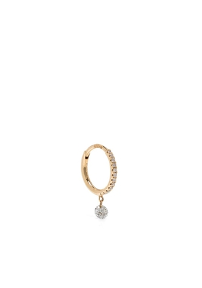 Persée 18kt yellow gold diamond single earring
