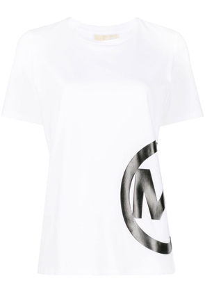 Michael Kors logo-print organic cotton T-shirt - White