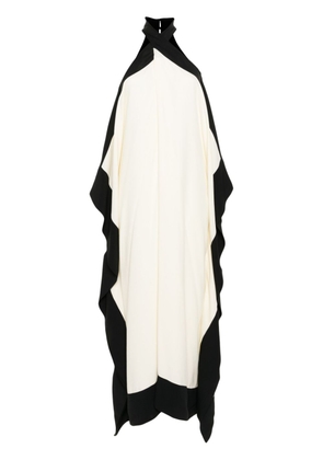 Taller Marmo keyhole-detail long dress - White