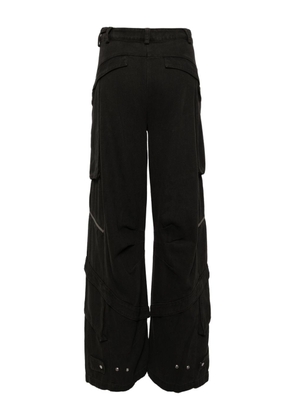 HELIOT EMIL cotton cargo trousers - Black