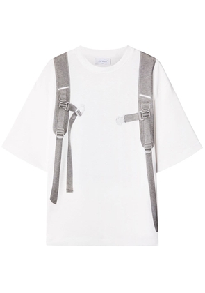 Off-White Backpack-print cotton T-shirt