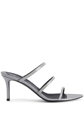 Giuseppe Zanotti Alimha 70mm strappy sandals - Silver