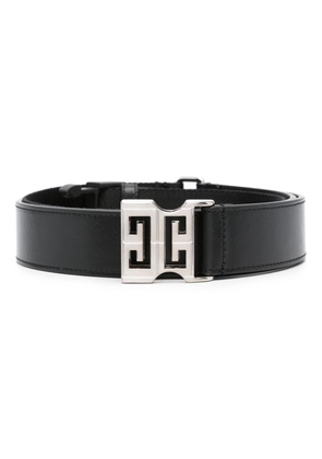 Givenchy 4G Release buckle leather belt - Black